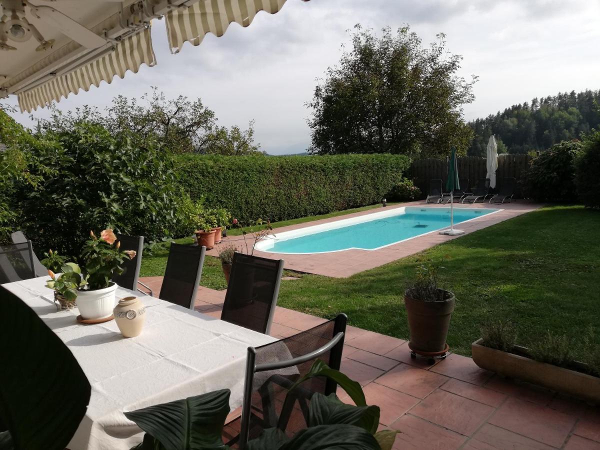 Ferienwohnung Mit Pool In Woerthersee Naehe Dellach  Extérieur photo